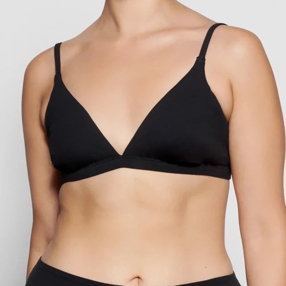 SKIMS Cotton Jersey Triangle Bralette